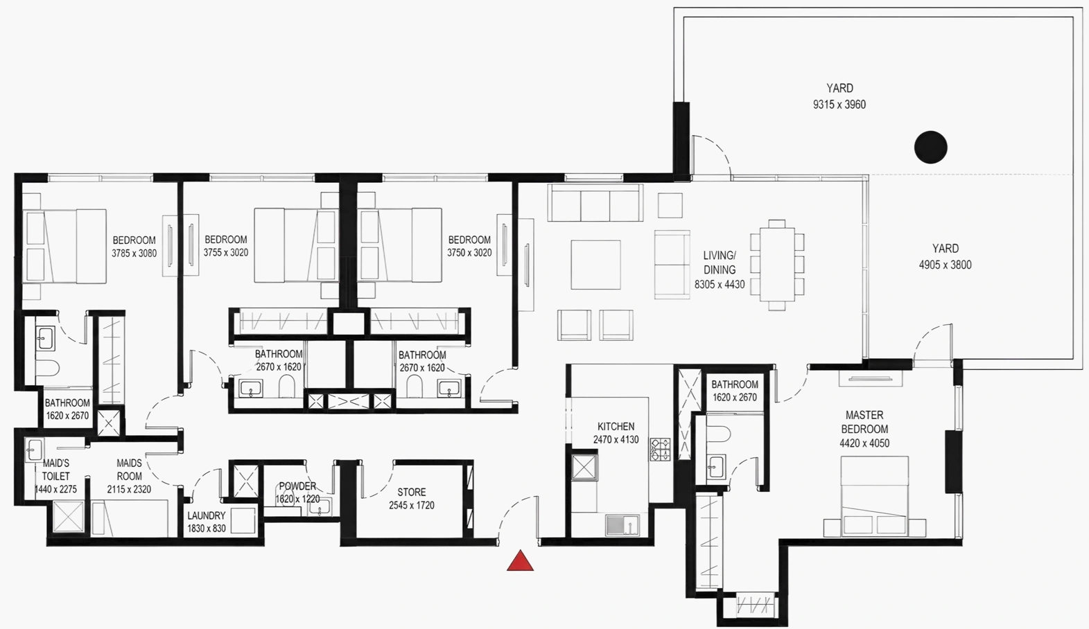 4Br in Crest grande Floor Plan 1
