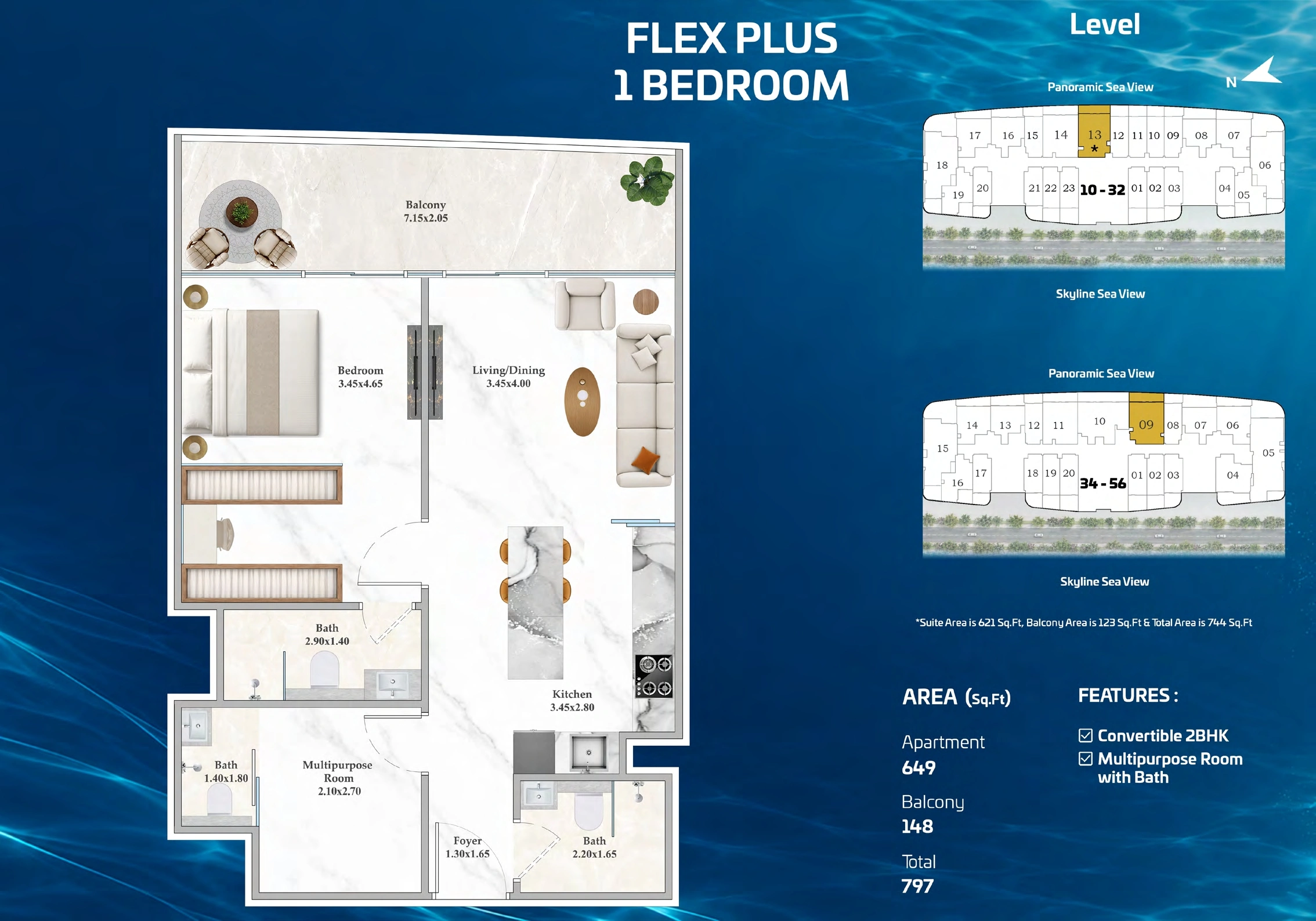 Shahrukhz by Danube Floor Plan 4